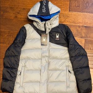 spyder youth puffer jacket